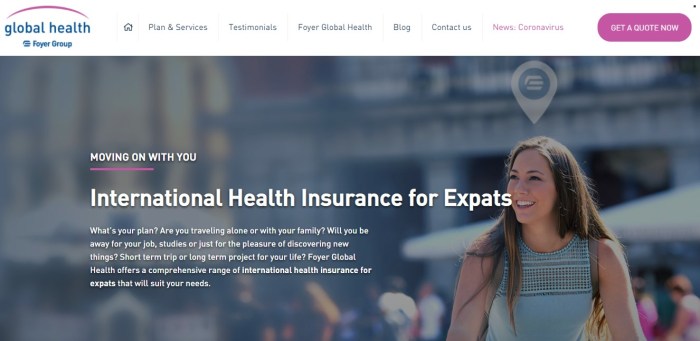 Insurance international health aoc family protects